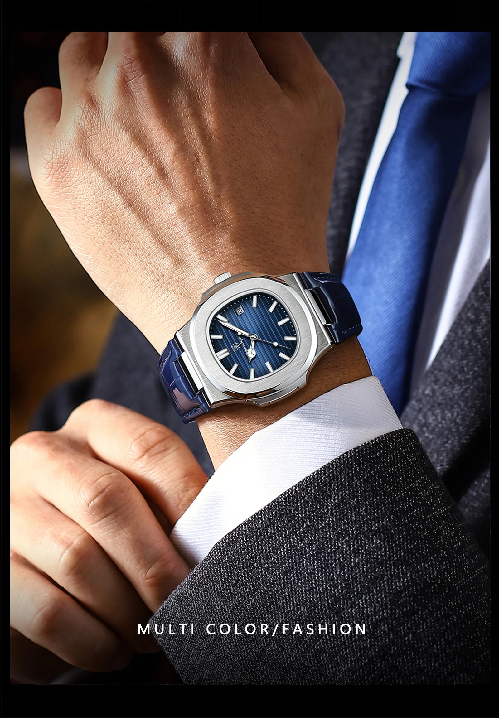 POEDAGAR 613L Analog Quartz Watch information