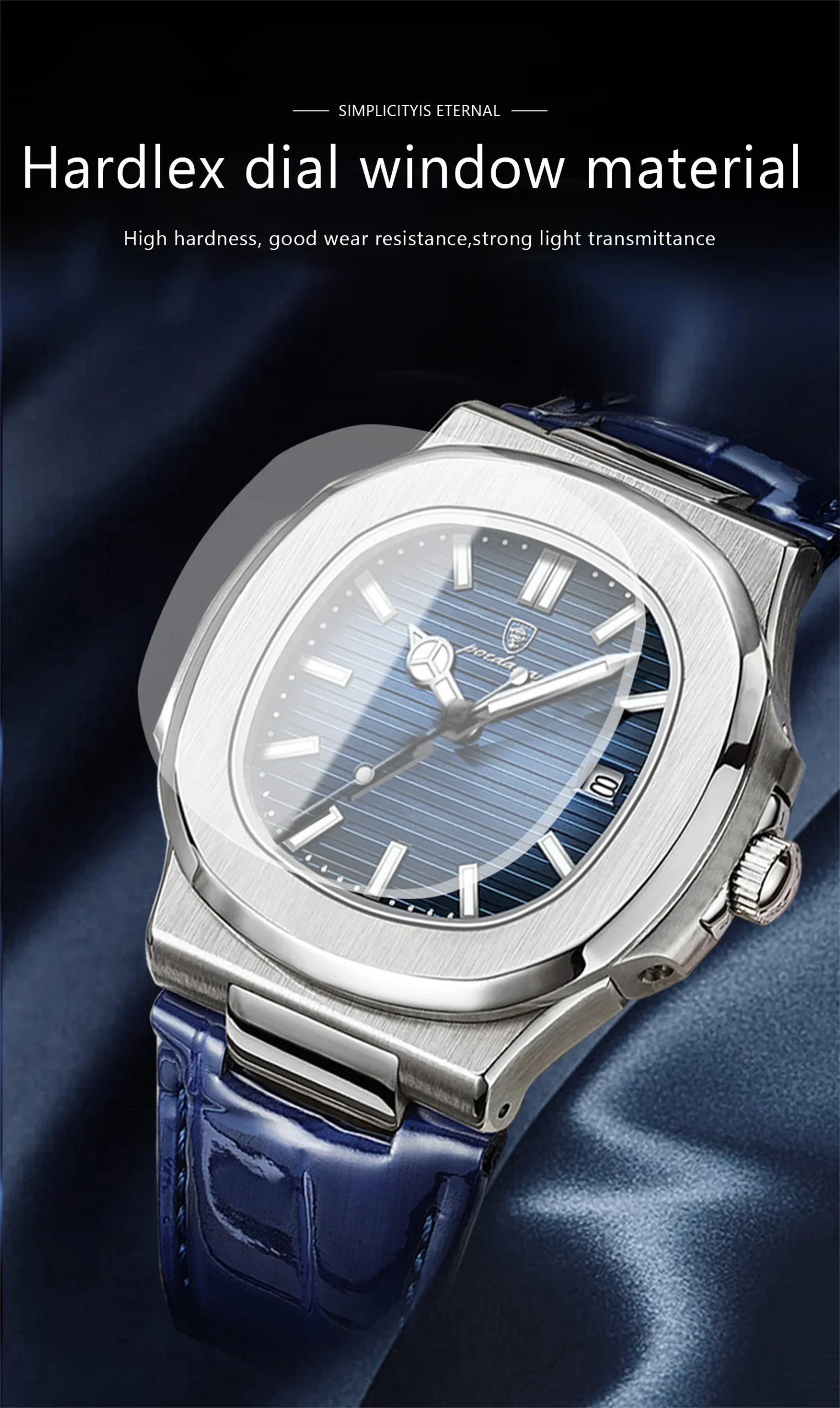 POEDAGAR 613L Analog Quartz Watch information
