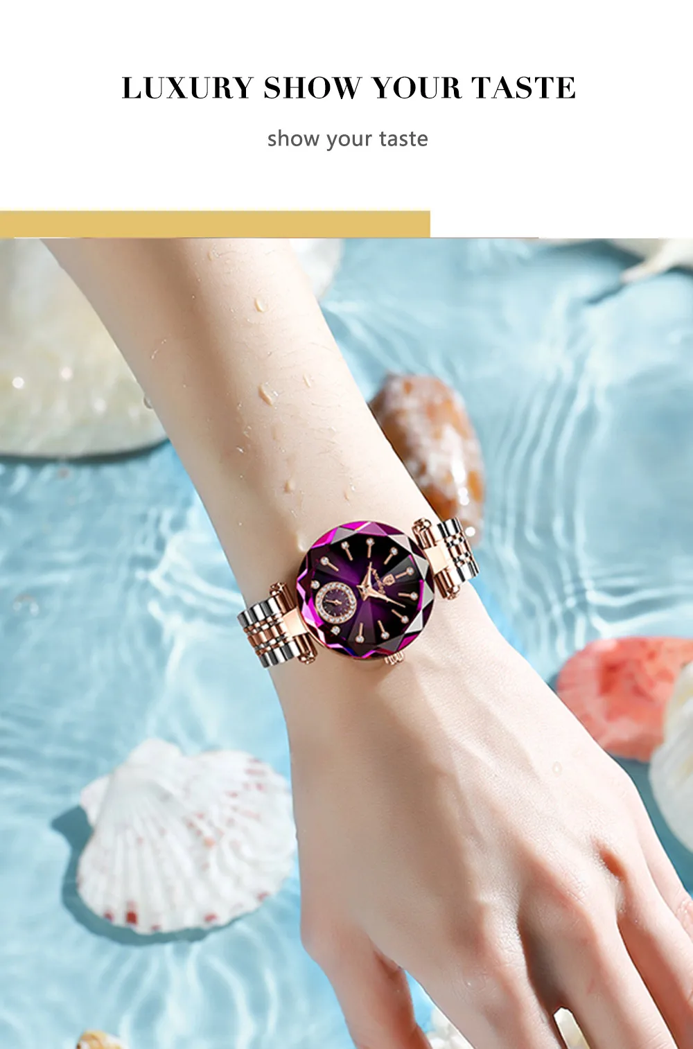 POEDAGAR 719 Analog Quartz Watch information.