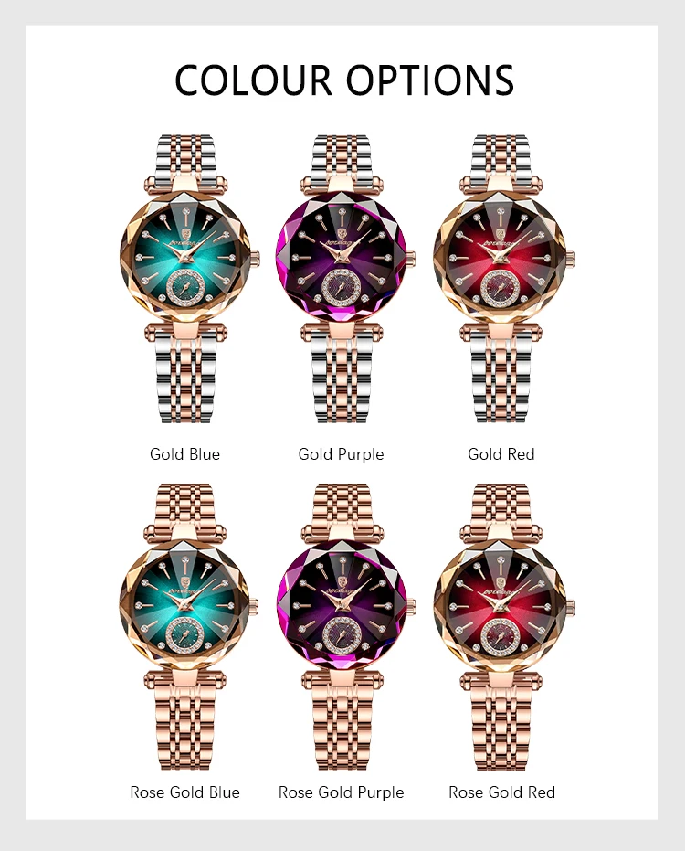 POEDAGAR 719 Analog Quartz Watch information.