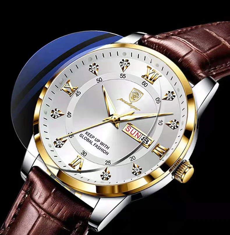 POEDAGAR 836L Analog Quartz Watch information.