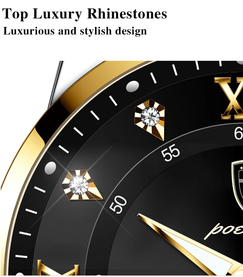 POEDAGAR 836L Analog Quartz Watch information.