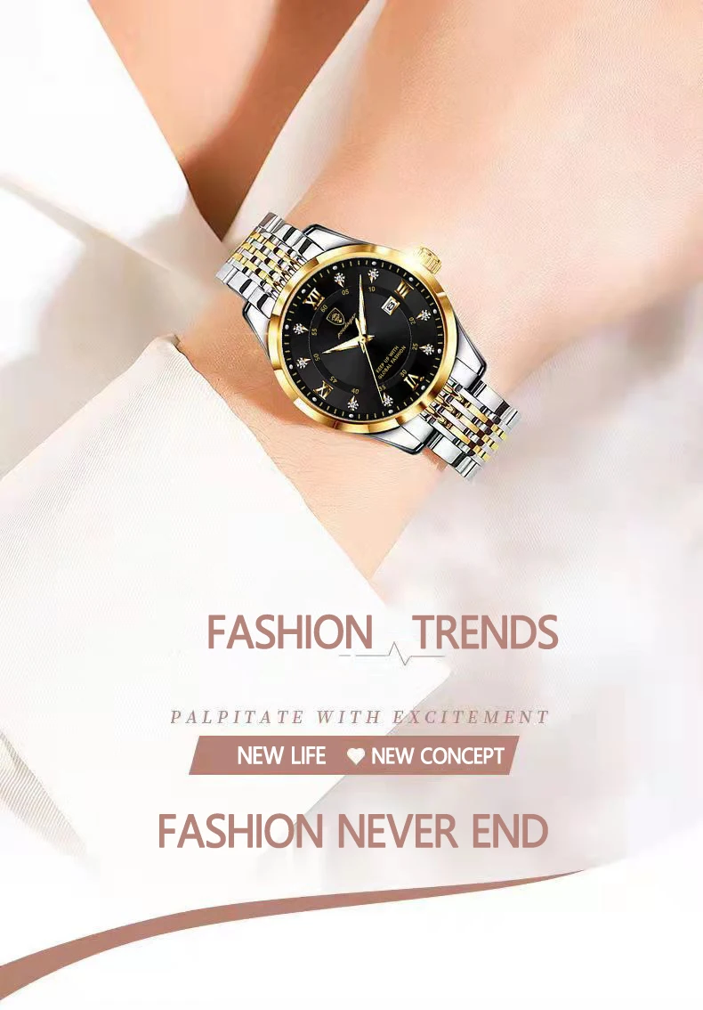 POEDAGAR 268 Quartz Analog Watch information.