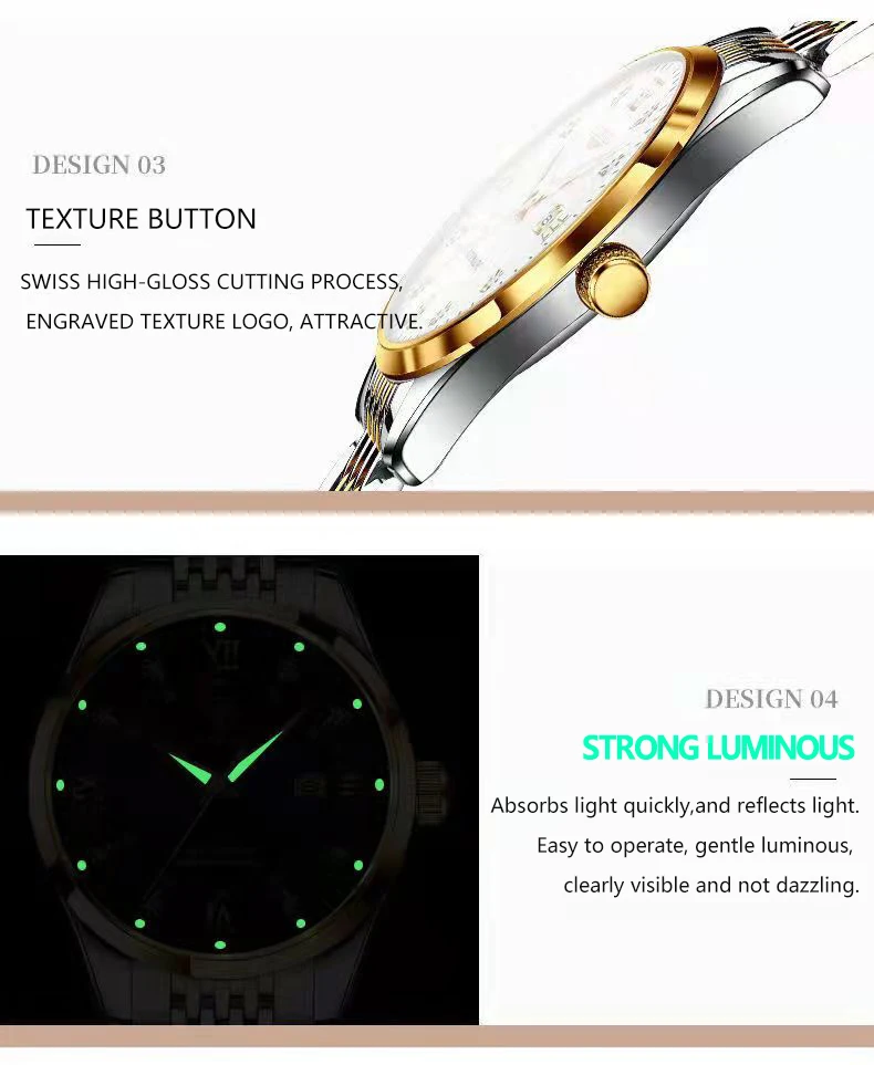 POEDAGAR 268 Quartz Analog Watch information.