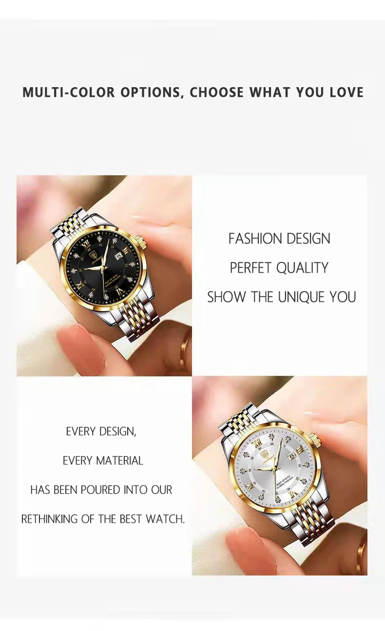 POEDAGAR 268 Quartz Analog Watch information.