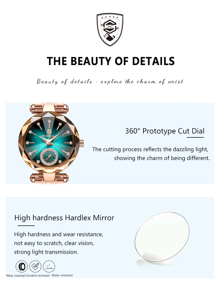 POEDAGAR 719L Quartz Analog Watch information.