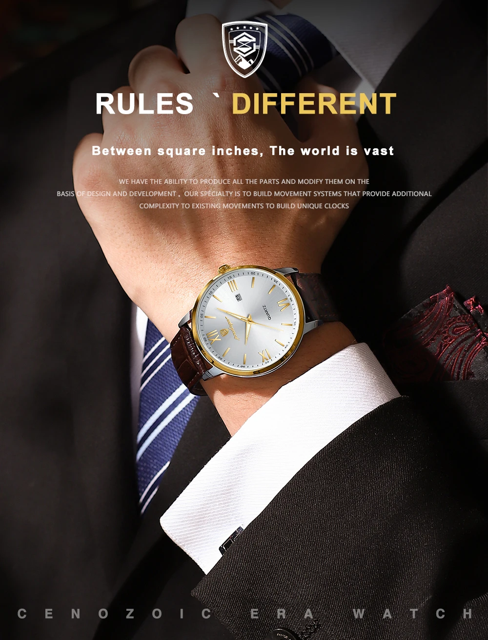 POEDAGAR 826L Quartz Analog Watch information.