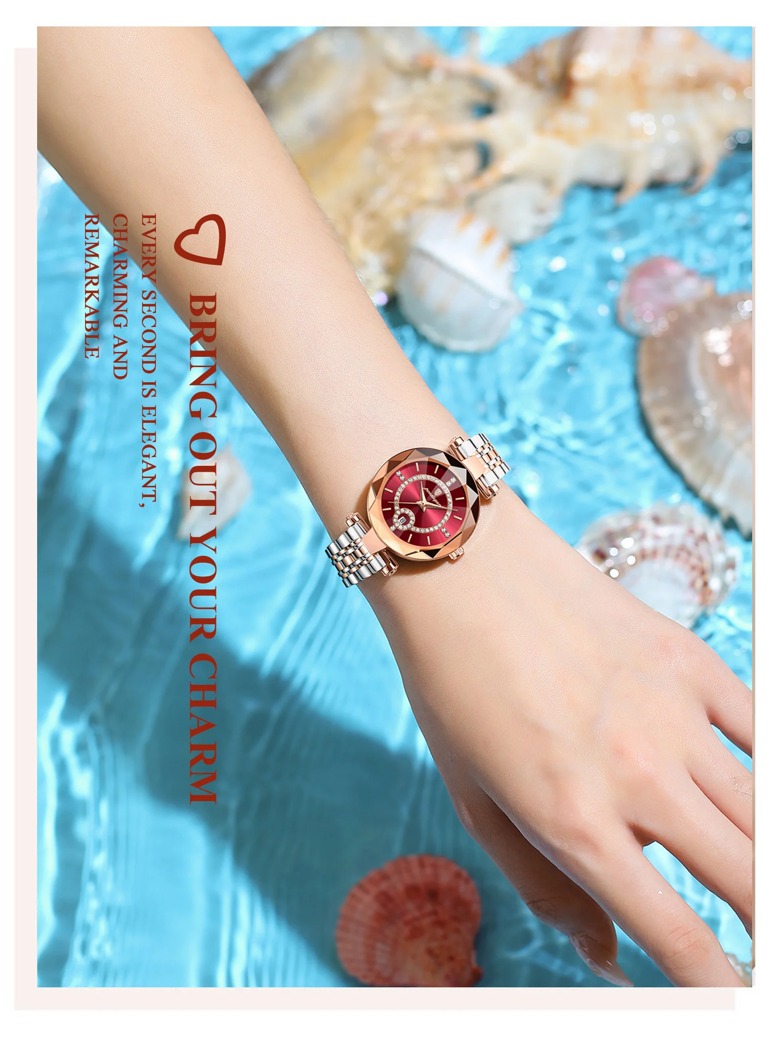 POEDAGAR 726 Quartz Analog Watch information.