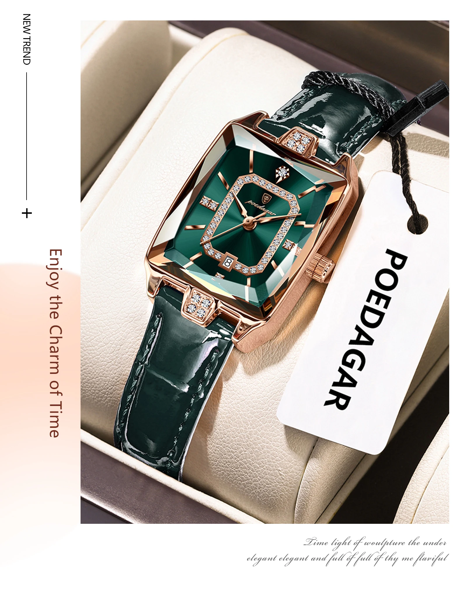 POEDAGAR 785L Quartz Analog Watch information.