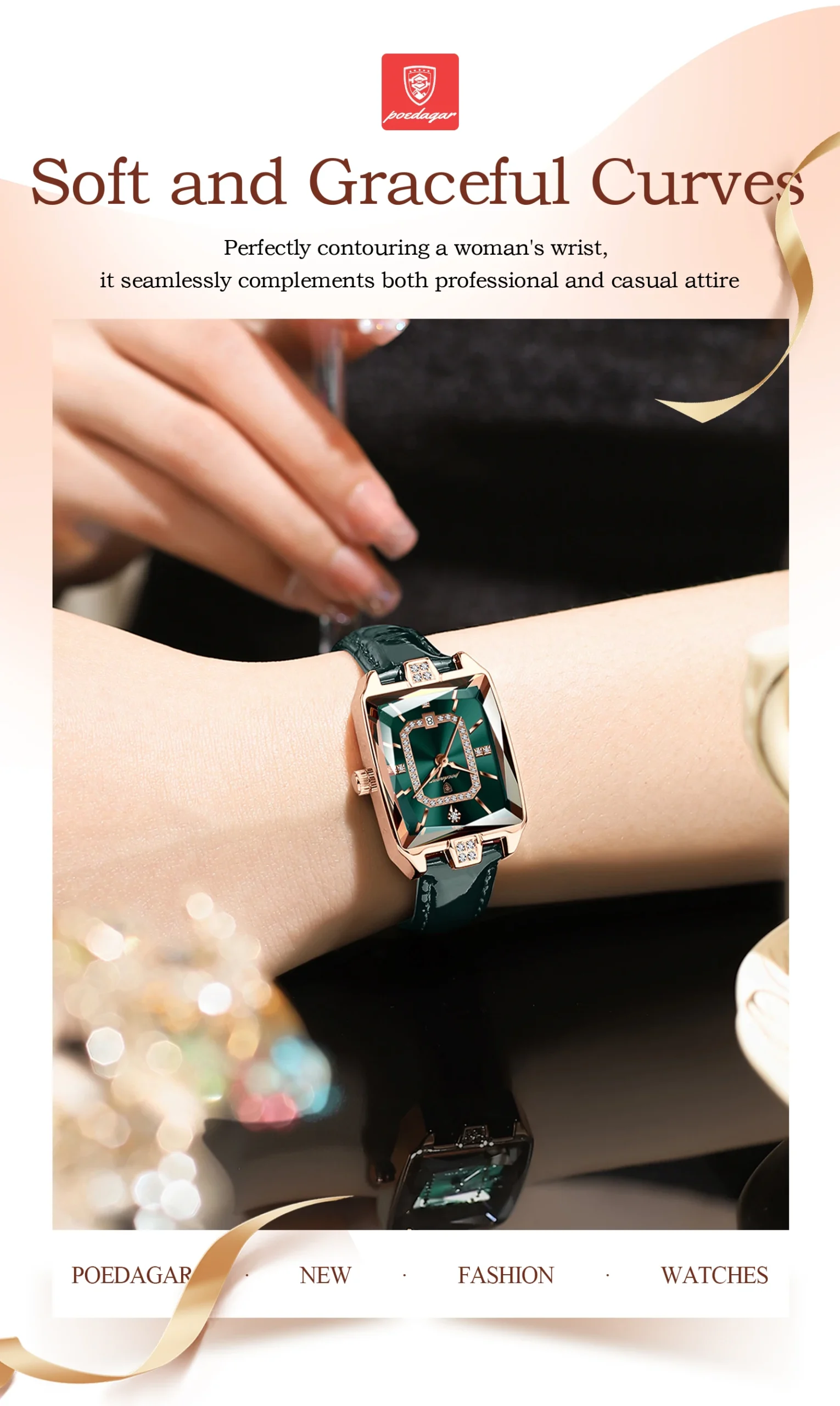 POEDAGAR 785L Quartz Analog Watch information.