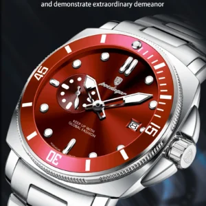 POEDAGAR 873 Quartz Analog Watch information.